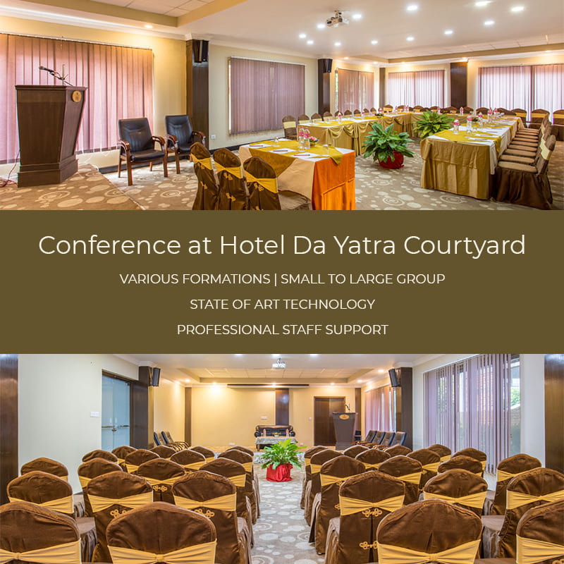 Conference facility at Hotel Da Yatra Courtyard